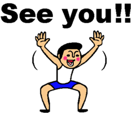 Friend talk sticker English version sticker #9125407