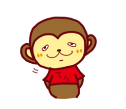 2016year monkey sticker #9125417