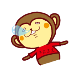 2016year monkey sticker #9125418
