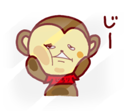 2016year monkey sticker #9125436