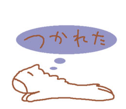 It is a cute horse illustrations4 sticker #9126052