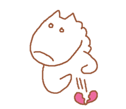 It is a cute horse illustrations4 sticker #9126065