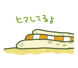So Cute spotted garden eel sticker #9126334