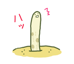 So Cute spotted garden eel sticker #9126337