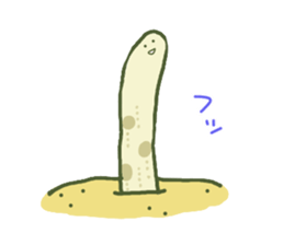 So Cute spotted garden eel sticker #9126338