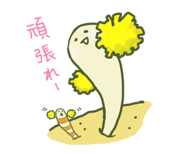 So Cute spotted garden eel sticker #9126340