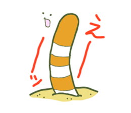 So Cute spotted garden eel sticker #9126343