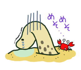 So Cute spotted garden eel sticker #9126347