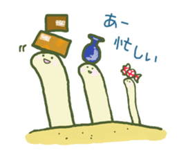 So Cute spotted garden eel sticker #9126348