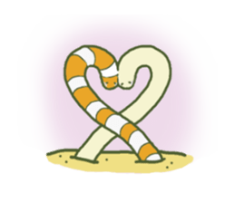 So Cute spotted garden eel sticker #9126363