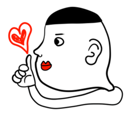 SHIRO-people sticker #9126459