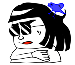 SHIRO-people sticker #9126464