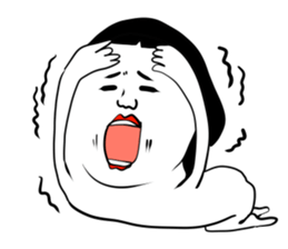 SHIRO-people sticker #9126479