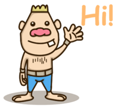 The Hunky Man sticker #9126488