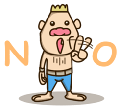 The Hunky Man sticker #9126490