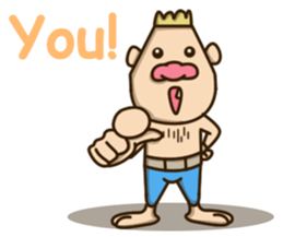 The Hunky Man sticker #9126498