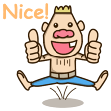 The Hunky Man sticker #9126501