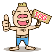 The Hunky Man sticker #9126503