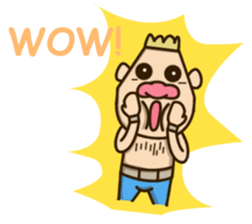 The Hunky Man sticker #9126508