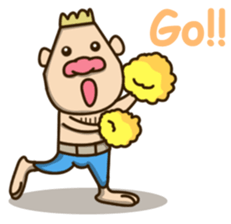 The Hunky Man sticker #9126509