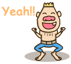 The Hunky Man sticker #9126516