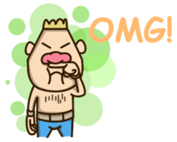 The Hunky Man sticker #9126521