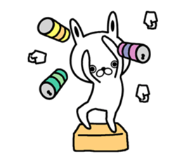 Politicians rabbit sticker #9126857