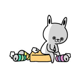 Politicians rabbit sticker #9126858