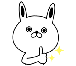 Politicians rabbit sticker #9126864