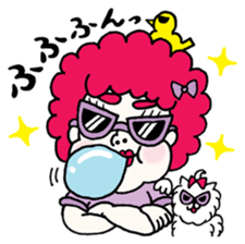 Lovely Moccyarina 2 sticker #9126943