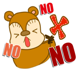 Squirrel Haji sticker #9127023