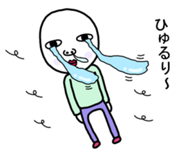 Lonely bald uncle sticker #9127058