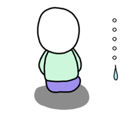 Lonely bald uncle sticker #9127060