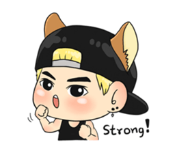 Son Puppy sticker #9128131