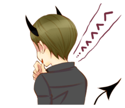 the high school boy4 sticker #9128310