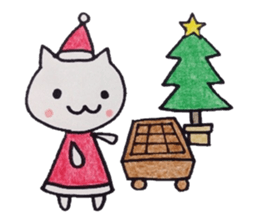 cats and the game of go sticker #9128965