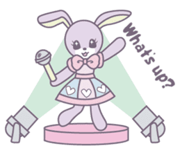 Rabbit's puppet theater sticker #9129144