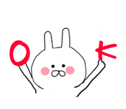 Much can be used rabbit's sticker #9129218