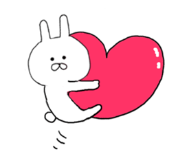 Much can be used rabbit's sticker #9129225