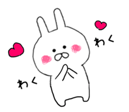 Much can be used rabbit's sticker #9129226