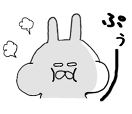 Much can be used rabbit's sticker #9129231
