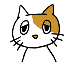 Languid cats sticker #9129335