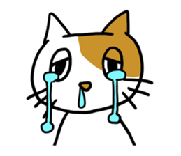 Languid cats sticker #9129337