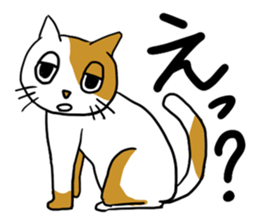 Languid cats sticker #9129350