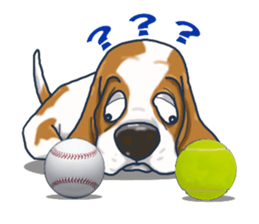 Basset hound 4 sticker #9130496
