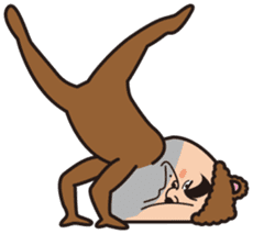 Mr.Bear and Butterfly sticker #9130538