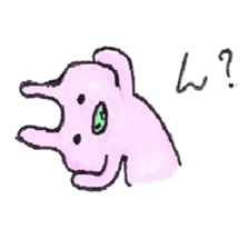 pig nose rabbit sticker #9131789