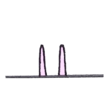 pig nose rabbit sticker #9131795