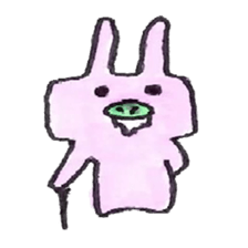 pig nose rabbit sticker #9131806