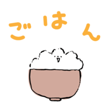 Mr. Fluffy bread sticker #9131874